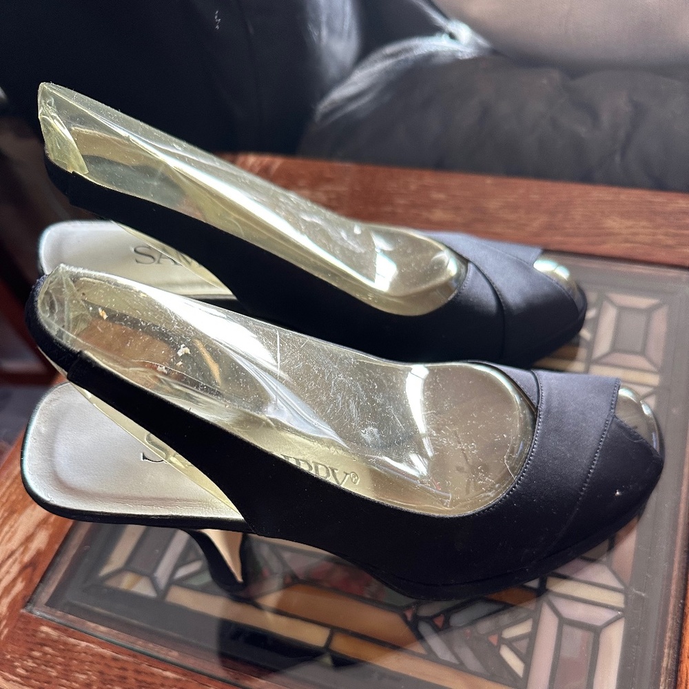 Sam & Libby Dion Black Heels